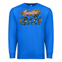 True Royal beautiful crazy Premium Sweatshirt - CowhideDigitalArt