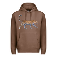 Chestnut leopard Premium Hoodie - LillyAllenDesigns