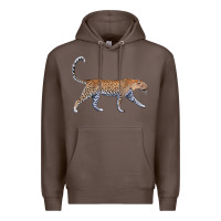 Coffee leopard Premium Hoodie - LillyAllenDesigns