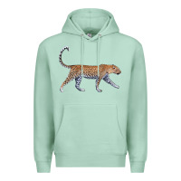Seafoam leopard Premium Hoodie - LillyAllenDesigns