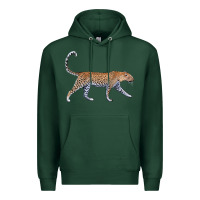 Sports Green leopard Premium Hoodie - LillyAllenDesigns