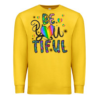 Lemon be you tiful Premium Sweatshirt - CowhideDigitalArt