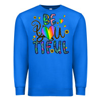 True Royal be you tiful Premium Sweatshirt - CowhideDigitalArt