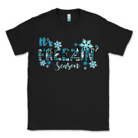 Black It's Freezin Season Winter Classic Tee - RanaPortraitStore