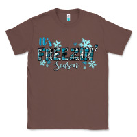 Chestnut It's Freezin Season Winter Classic Tee - RanaPortraitStore