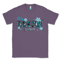 Lavender It's Freezin Season Winter Classic Tee - RanaPortraitStore