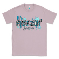 Lilac It's Freezin Season Winter Classic Tee - RanaPortraitStore
