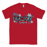 Red It's Freezin Season Winter Classic Tee - RanaPortraitStore
