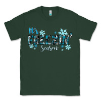 Sports Green It's Freezin Season Winter Classic Tee - RanaPortraitStore