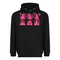 Black breast cancer afro gnomies Heavyweight Hoodie - texasbilliewilder