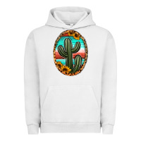 Pigment Lunar Rock serape and sunflower cactus Urban Hoodie - Jasminsmagicworld