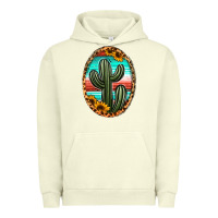 Pigment Pistachio serape and sunflower cactus Urban Hoodie - Jasminsmagicworld