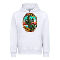 White serape and sunflower cactus Urban Hoodie - Jasminsmagicworld
