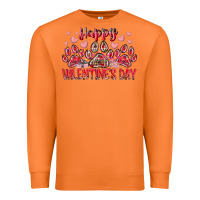 Carrot happy valentines day dog pet Premium Sweatshirt - RacoonDesign