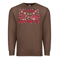 Chestnut happy valentines day dog pet Premium Sweatshirt - RacoonDesign