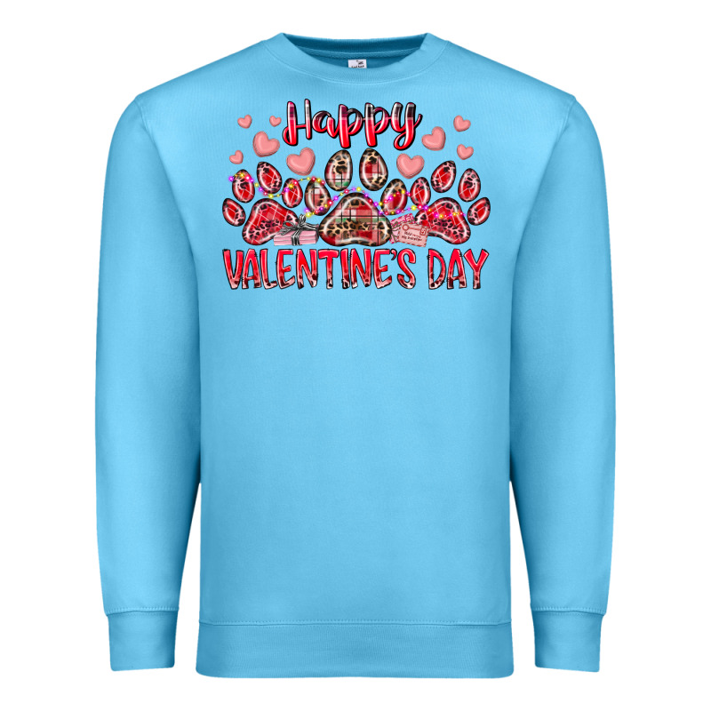 Happy Valentines Day Dog Pet Premium Sweatshirt by RacoonDesign | Teevron