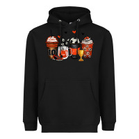 Black soccer coffee cups Heavyweight Hoodie - Zillion Design Studio