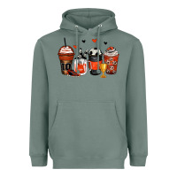 Sage soccer coffee cups Heavyweight Hoodie - Zillion Design Studio