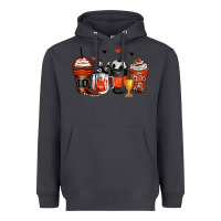 Smoke soccer coffee cups Heavyweight Hoodie - Zillion Design Studio