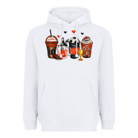 White soccer coffee cups Heavyweight Hoodie - Zillion Design Studio