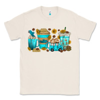 Natural truck coffee cups Classic Tee - texasbilliewilder