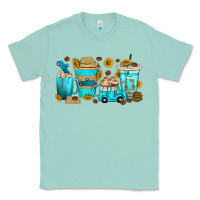 Seafoam truck coffee cups Classic Tee - texasbilliewilder