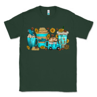 Sports Green truck coffee cups Classic Tee - texasbilliewilder
