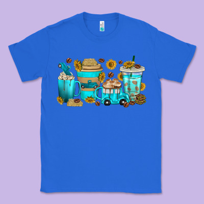 Classic Tee truck coffee cups