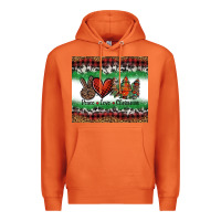 Carrot Peace Love Christmas Trees Premium Hoodie - Jasminsmagicworld