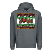 Rock Peace Love Christmas Trees Premium Hoodie - Jasminsmagicworld