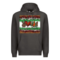 Smoke Peace Love Christmas Trees Premium Hoodie - Jasminsmagicworld