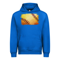 Cobalt softball brushstroke Urban Hoodie - Jasminsmagicworld