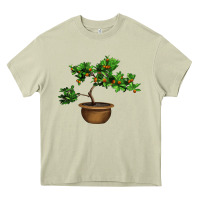 Mossy Guava Tree Bonsai Illustrations Heavy Core Tee - LillyAllenDesigns