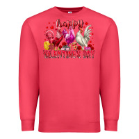 Cardinal happy valentines day Premium Sweatshirt - RacoonDesign
