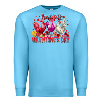 Ocean Blue happy valentines day Premium Sweatshirt - RacoonDesign