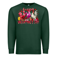 Sports Green happy valentines day Premium Sweatshirt - RacoonDesign