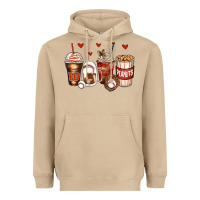 Mushroom baseball coffee cups Heavyweight Hoodie - Zillion Design Studio