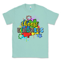 Seafoam choose kindness Classic Tee - Zillion Design Studio