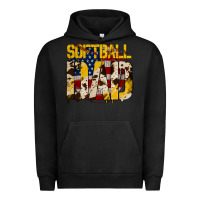 Pigment Black softball dad Urban Hoodie - Jasminsmagicworld