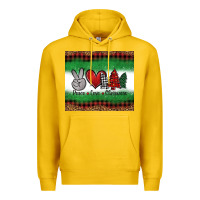Lemon Peace Love Christmas Trees Premium Hoodie - Jasminsmagicworld