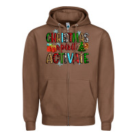 Chestnut christmas spirit activite Zipper Hoodie - Zillion Design Studio