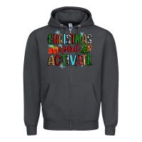 Smoke christmas spirit activite Zipper Hoodie - Zillion Design Studio