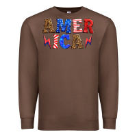 Chestnut america thunderbolt Premium Sweatshirt - HRA Design Shop