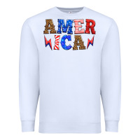 White america thunderbolt Premium Sweatshirt - HRA Design Shop