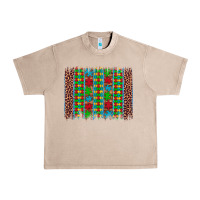 French Oak autism awareness leopard puzzle brush stroke Urban Heavy Tee - Artiststas