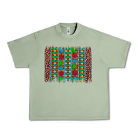 Oil Green autism awareness leopard puzzle brush stroke Urban Heavy Tee - Artiststas