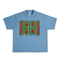 Pebble Blue autism awareness leopard puzzle brush stroke Urban Heavy Tee - Artiststas