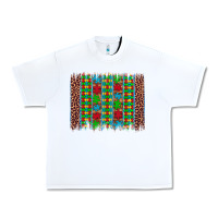White autism awareness leopard puzzle brush stroke Urban Heavy Tee - Artiststas