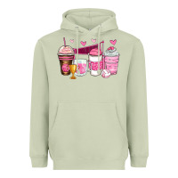 Matcha volleyball coffee cups Heavyweight Hoodie - Zillion Design Studio