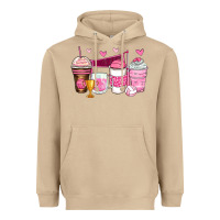 Mushroom volleyball coffee cups Heavyweight Hoodie - Zillion Design Studio